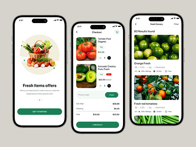 Grocery App Design e commerce food delivery app grocery grocery app grocery ecommerce grocery online grocery store app grocery ui mobile app online grocery shopping app