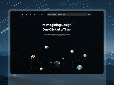 Modulo – Smart Modular Web Solutions branding figmadesign graphic design landingpagedesign logo modulo responsivedesign techlandingpage ui uidesign uxui webdesign webdesigner