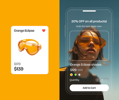 Breska — Eyewear brand identity dribbble best shot ecommerce shop eyewear app landing page logo design mobile app online shopping project startup ui design ux design vexo lab webdesign website