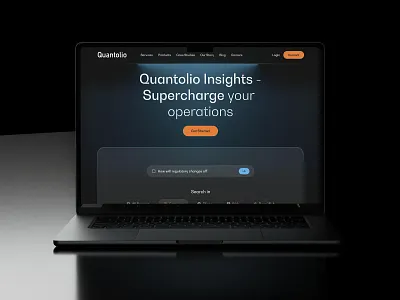 AI Finance Landing Page ai assistant ai landing page ai website design asset management branding business intelligence clean dark mode finance finance tech financial insights fintech landing page modern ui product design responsive design saas ui design web design website design