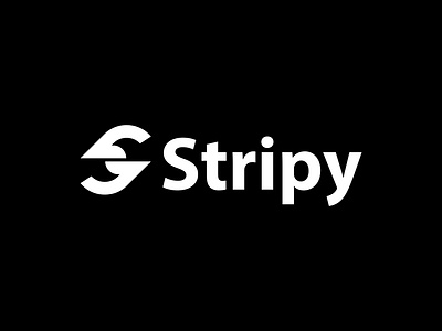 Stripy — Modern S Lettermark Logo Design brand identity brand mark branding letter logo logo logo design logotype minimal minimalist s logo