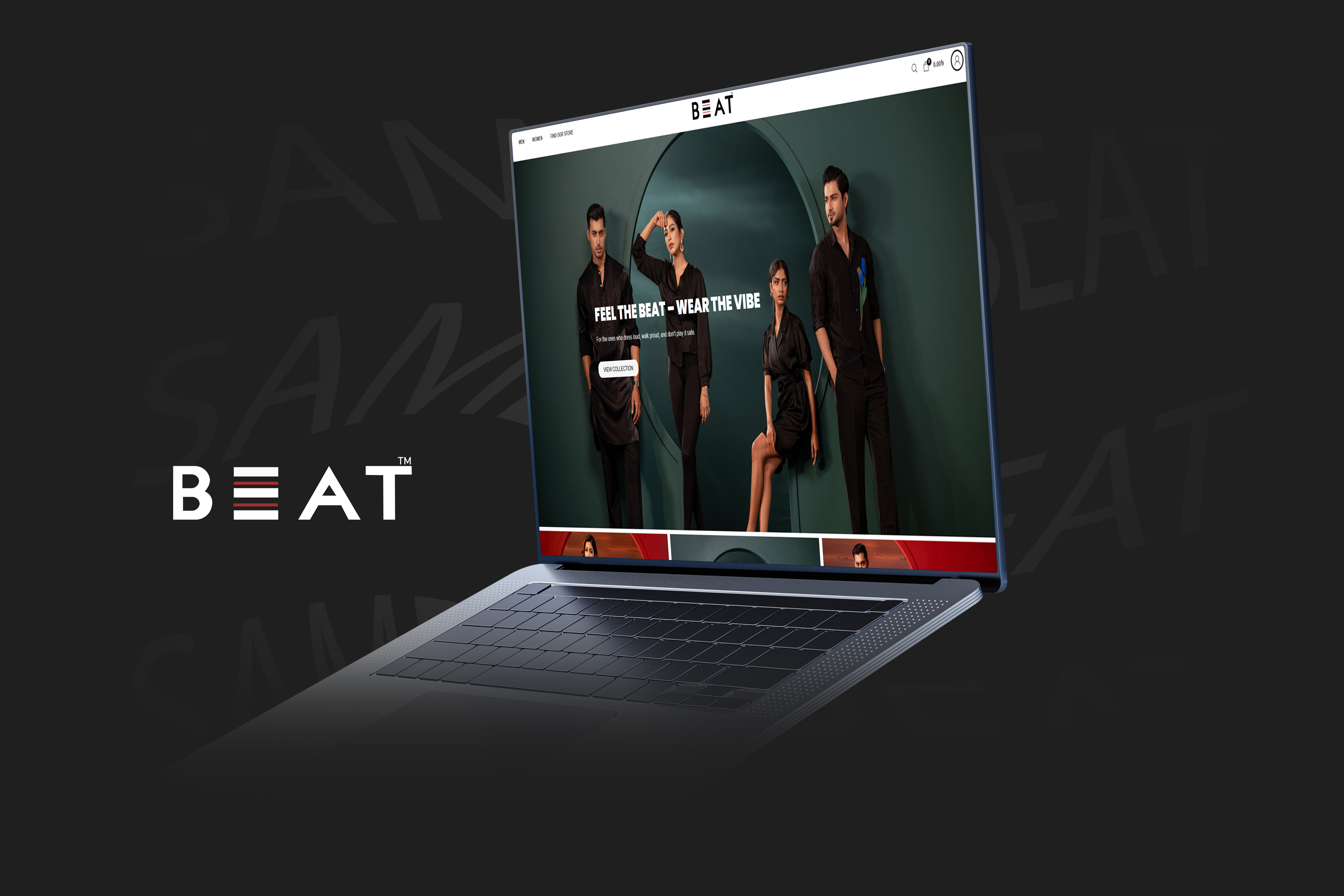 BEAT eCommerce Website Development clothing dashboard ecommerce elementor fashion itcroc minimal trendy ui ux viral webdesign website woocommerce wordpress