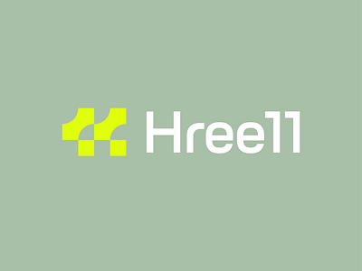 Hree11 Logo 11 logo ai ai logo b2b blockchain brand design brand identity branding defi h logo logo logo design minimalist logo modern logo saas software startup logo tech logo technology logo web3