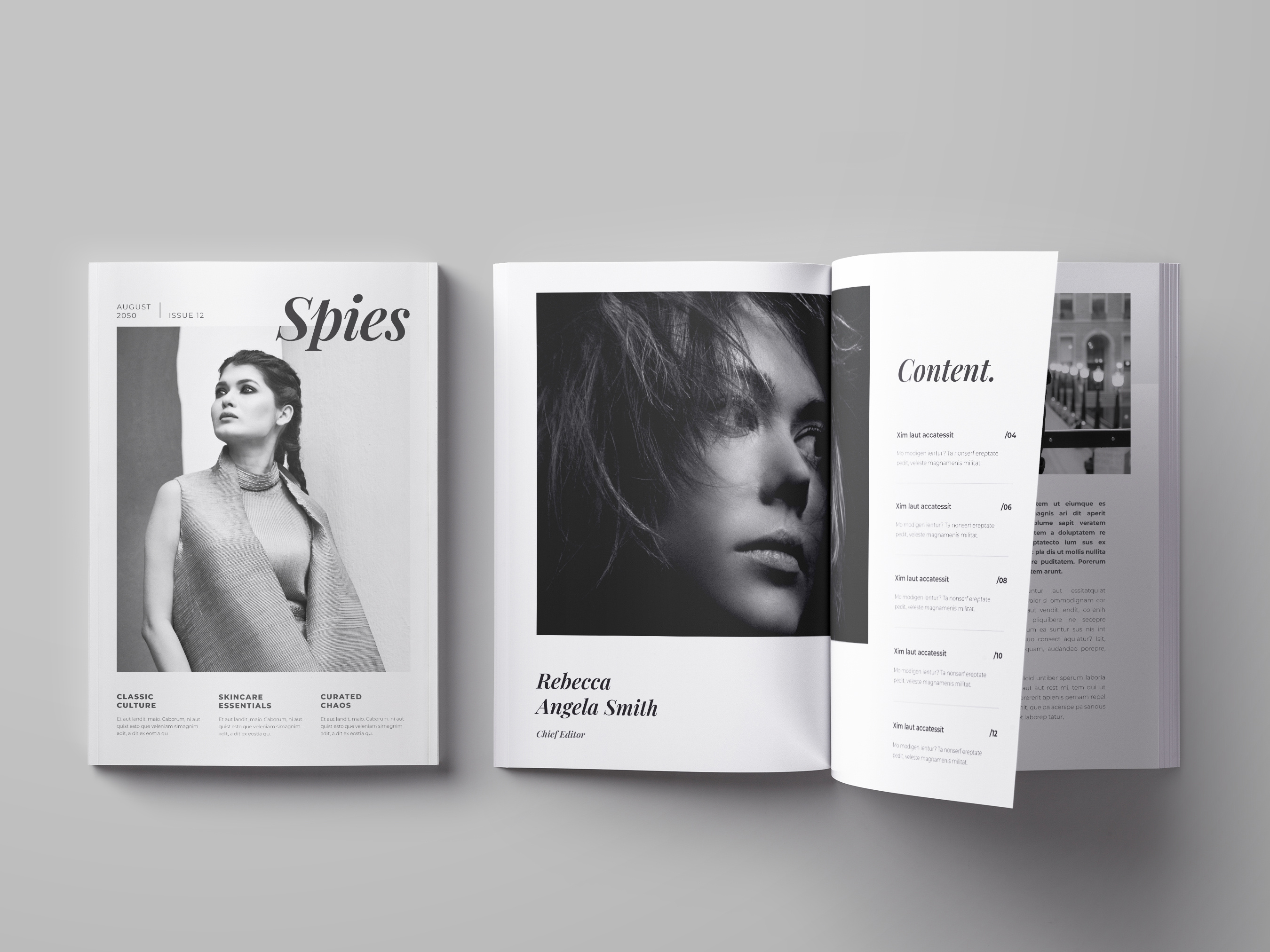 Magazine brand manual branding design graphic design magazine portfolio print proposal