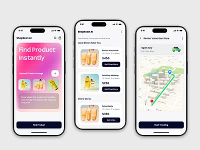 AI e-commerce App Design ai ai app ai app design ai ecommerce app ecommerce ai app design mobile app mobile application modern app ui uiux ux