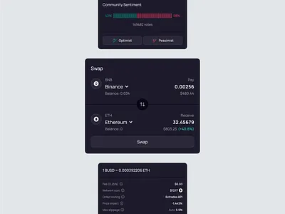 Extrados - Cryptocurrency Component ai b2b charts clean component design crypto crypto analytics dark mode ui dipa inhouse finance fintech modern design product design saas startup ui ui design uiux ux web app
