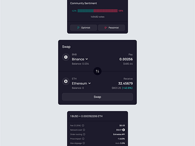 Extrados - Cryptocurrency Component ai b2b charts clean component design crypto crypto analytics dark mode ui dipa inhouse finance fintech modern design product design saas startup ui ui design uiux ux web app