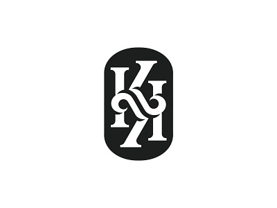 YK KY Y K monogram ready-made logo for sale by Anhdodes anhdodes branding design graphic design illustration ky logo logo design logo designer logodesign minimalist logo monogram typography y k yk