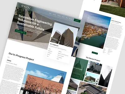 ENKIDU Website Design Landing page UI And Business Solutions b2b website corporate design dailyui dribbble engineering website heavy induastrial home page industrial website innovation landing page manufacturing website mining company solution stone company ui ux interface webapp website