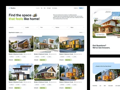 Real Estate Website Design for Property Listings hospitality listing listing interface property listing property listing design property listing interface property listing ui property sales property website real estate real estate analytics real estate interface real estate web design real estate web ui real estate website real estate website design realestate listing website website design website interface