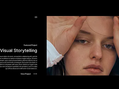 Visual Storytelling UI Concept ui