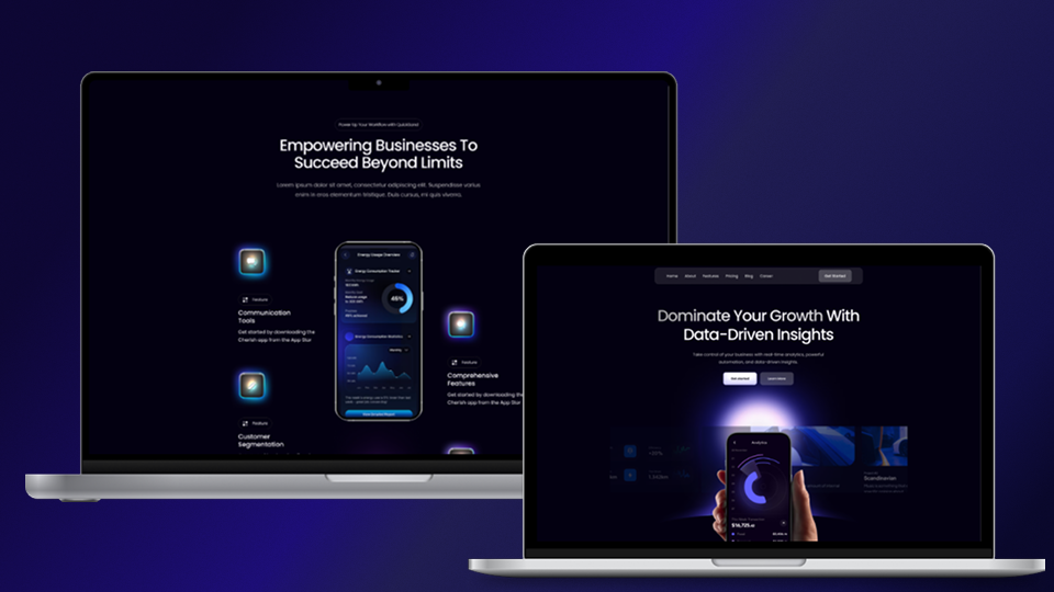Quantara casestudy interactiondesign saas startup uidesign uiux userresearch webdesign