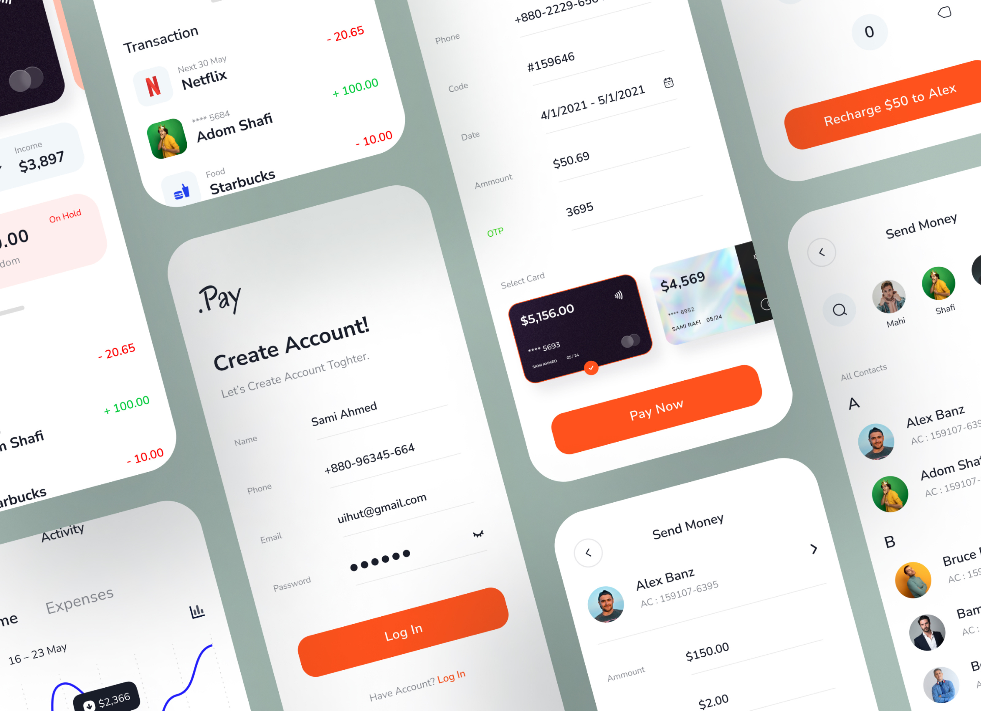 Mobile App UI UX Design by Techwitpro on Dribbble