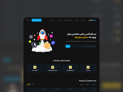 Bitfinex – Modern UI Design For Persian Crypto Website📈 crypto cryptocurrency dailyui designinspiration designtrends dribbble persian ui uidesign uiux ux webdesign