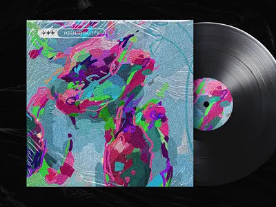 Vinyl Album Cover Art illustration & Design album art artwork branding cover cover art cover design design drawing graphic design illustration music painting poster print sketch