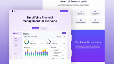 Cleero framer landing page website website development