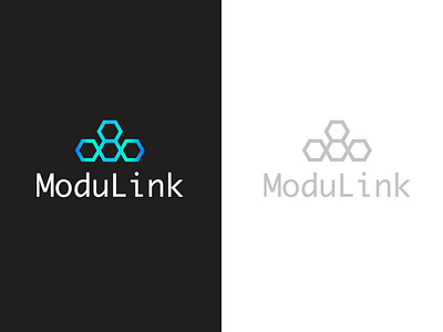 ModuLink Logo app branding design graphic design illustration logo typography ui ux vector