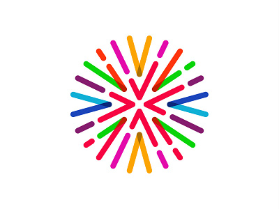 Colorful Logo arrow logo colorful logo icon design illustration logo logo design mark modern logo rainbow logo symbol vector