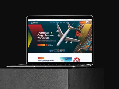 Transport, Logistics and Cargo Template. cargo logistics