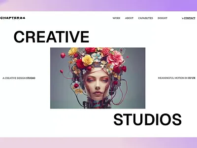 Creative Design Agency Website UI/UX Design 3d animation creative website design design figma graphic design latest website design saas design ui ui design user experience uxui website design