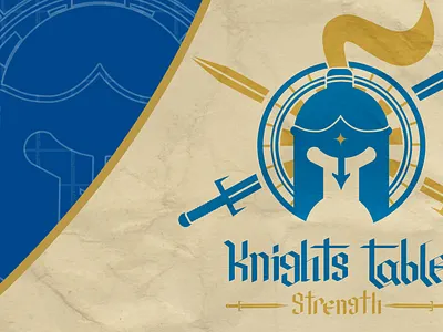 KNIGHTS TABLE STRENGTH | POWERLIFTING BRANDING DESIGN purposedrivenbrand