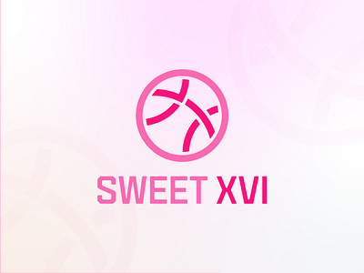 Dribbble's Sweet 16th Birthday 16 years of dribbble brand logo custom logo design celebration design inspiration dribbble anniversary dribbble birthday dribbble celebration dribbble logo dribbble milestone dribbble sweet 16 lettermark logo logo design minimal logo minimalist logo modern logo sweet sixteen timeless logo