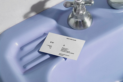 Black white studio — Business card architecture businesscards cards digitaldesigner graphic design marketing mockups ui visualdesign