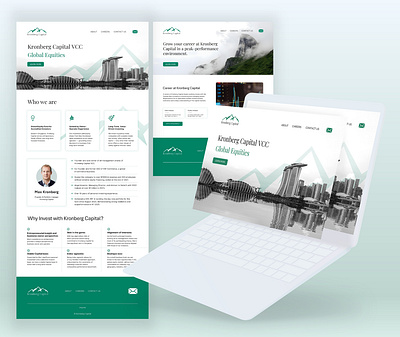Venture Capital Website Design designer graphic design illustration pitch deck ui ux website website design website designer wordpress