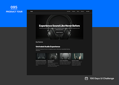 DailyUIchallenge Day 095/100 Prompt: Product Tour ui