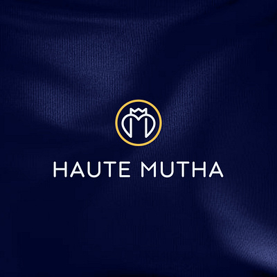 Logo Design - Haute Mutha brand design brand identity brand identity design branding crown logo design fashion logo graphic design haute heart logo high fashion high fashion logo iconography logo logo design royal logo zachabstract