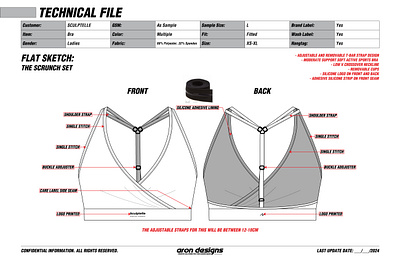 SPORTS BRA TECHPACK 2d drawing 2d illustration apperal design garment illustration graphic design gymwear sports bra tech pack technical specs techpack