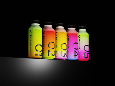 Vitame Packaging Design 3d render aesthetic packaging brand design brand designer branding design gradient graphic design juice brand juice packaging minimalist packaging modern packaging packaging packaging design packaging mockup packaging render product design visual identity