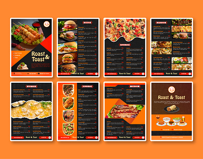 Restaurant Menu Design burger food flyer food menu kitchen flyer kitchen menu menu design pizza rabiulzyx restaurant food restaurant menu