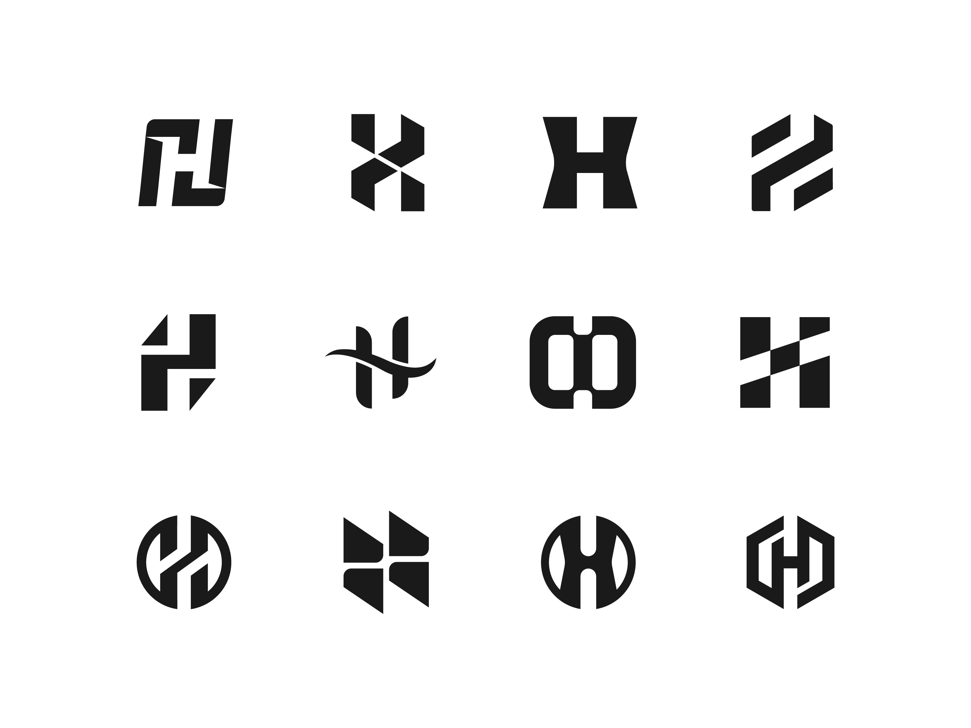 Example of Modern Logo Design Starter Pack