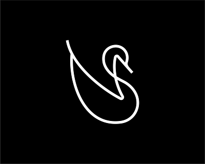 Swan art artsigma branding design icon illustration logo mark swan symbol ui