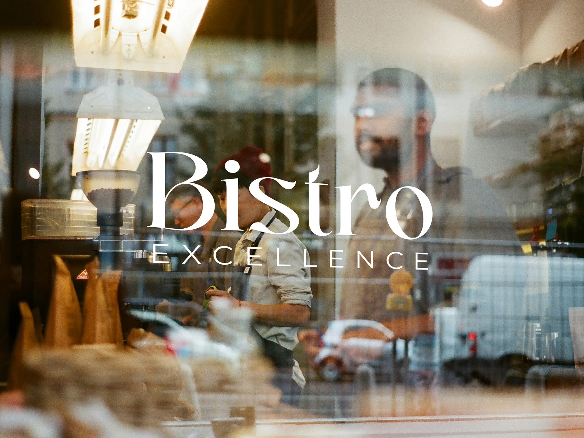 BISTRO EXCELLENCE Restaurant Logo & Branding brand design brand guidelines brand identity branding graphic design logo logo design luxury logo luxury restraunt