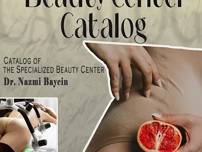 Beauty center Catalog branding graphic design graphic designer traket logo