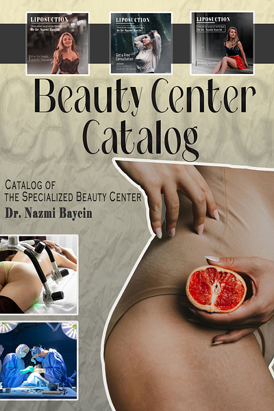Beauty center Catalog branding graphic design graphic designer traket logo