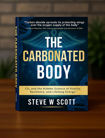 Book Cover Design for "The Carbonated Body" athletic book cover design branding creative design graphic design illustration logo motion graphics vector