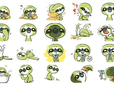 2016 - LINE character stickers - ChaChaTaro character design