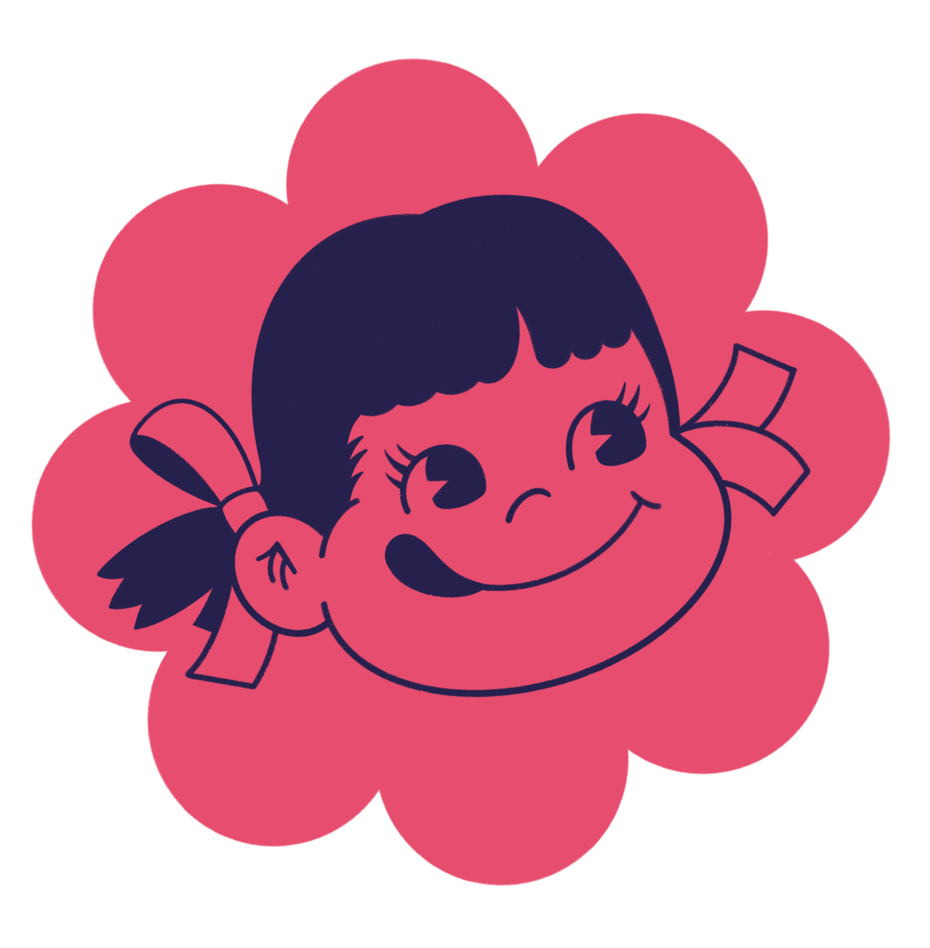 Peko-chan | ペコちゃん by mad at the pen on Dribbble
