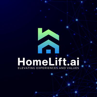 H_Home_upward_arrow_logo app logo brandiderntity branding brandmark companylogo design graphic design h letter home logo illustrator logo real estate logo upward arrow logo
