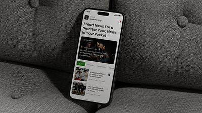 News Mobile App UI/UX app mobile app design mobile app ui news news app newsfeed newspaper read reading ui