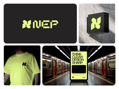 NEP - Technology - AI - Crypto - Web3 - Logo & Branding abstract logo app icon brand identity brand identity design brand logo branding business branding crypto cryptocurrency technology visual identity visual identity design web3
