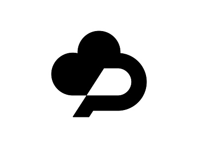 P Cloud Logo bold cloud p logo bold logo branding cloud logo cloud logo concept cloud p monogram logo cloud shape data data storage logo design hosting hosting branding logo logo designer minimalist logo p cloud logo p logo p monogram logo simple design tech
