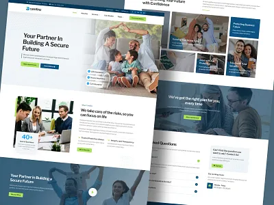 Finance & Insurance Company Website Template agency business company consulting design elementor finance insurance investment law loan mortgage responsive design tax template kit ui wealth web design website wordpress