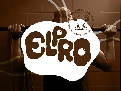 ELPRO Protein Drink branding graphic design logo