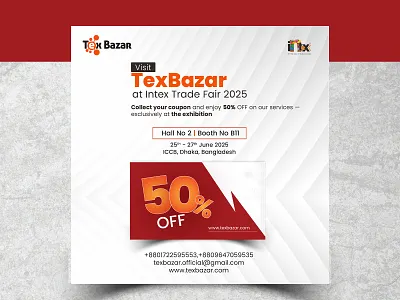 Coupon Social Ads ads design free design graphic design socia nedia textile