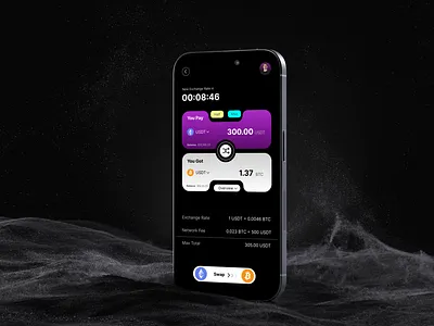 Crypto Mobile App app ayesha riaz branding clean crypto crypto mobile app dark shot dark theme graphic design interface light theme minimal mobile mobile app mobile interface mobile ui purple app ui ux uxui
