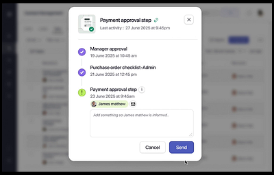 Ai assist admin ai auto generate comment enterprise customer flow mail sudhan workflow